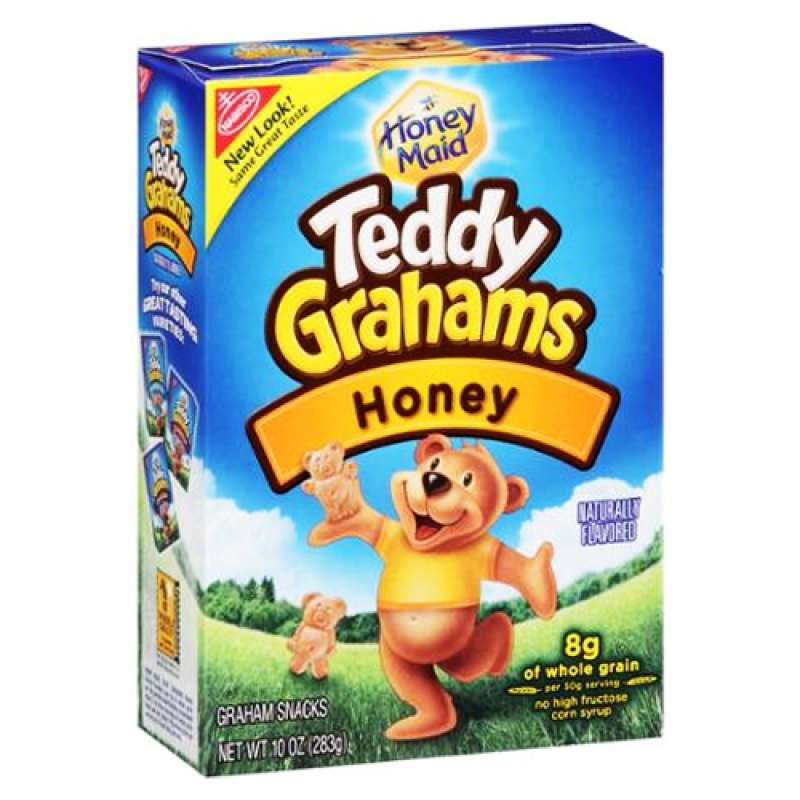 Teddy Grahams Honey Cereal Snacks 283g