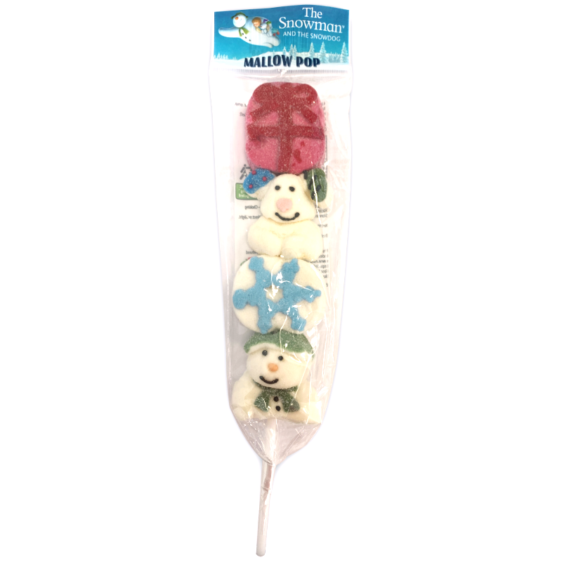 The Snowman and The Snowdog Decorated Mallow Pop 30g