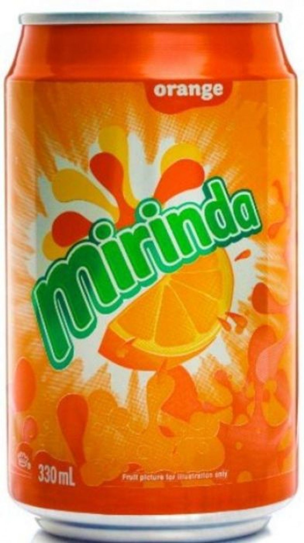 Mirinda Orange Soda 330ml