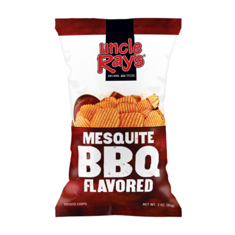 Uncle Ray's Mesquite BBQ Potato Chips 120g