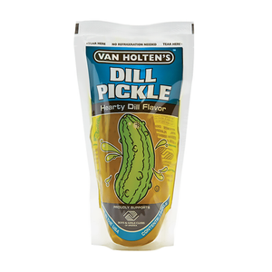 Van Holten's Pickle In A Pouch Jumbo Hearty Dill Flavour