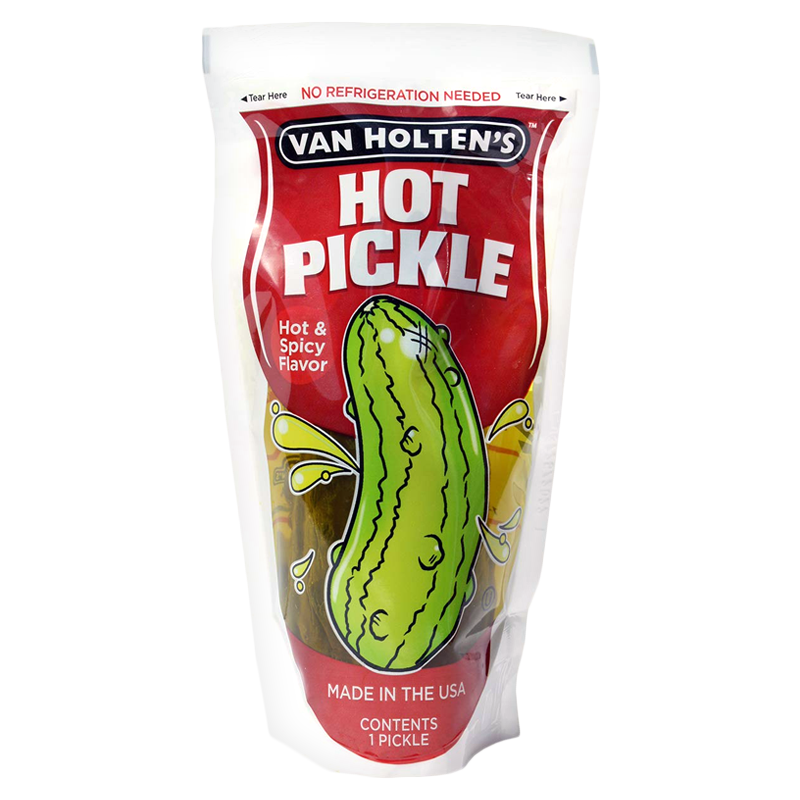 Van Holten's Pickle In a Pouch Jumbo Hot & Spicy