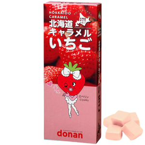 Donan Hokkaido Strawberry Caramels 72g