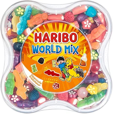 Haribo World Mix Tub 750g